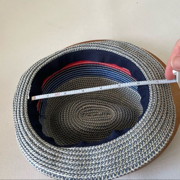 Carter’s straw fedora red white and blue 2-4T - Picture 6 of 6